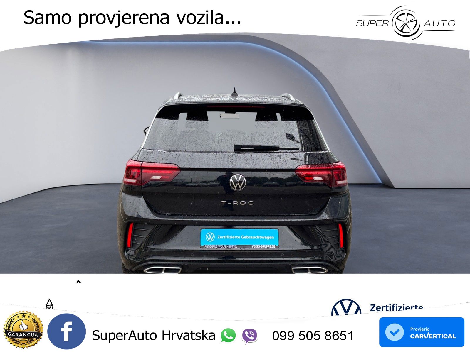 Volkswagen T-Roc 1.5 TSI (150 KS) LED+GR SJED+ACC
