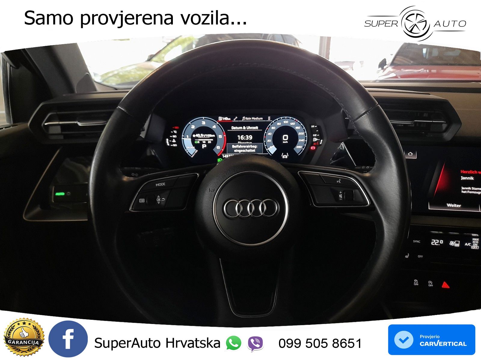 Audi A3 35 TDI (150 KS) S tronic