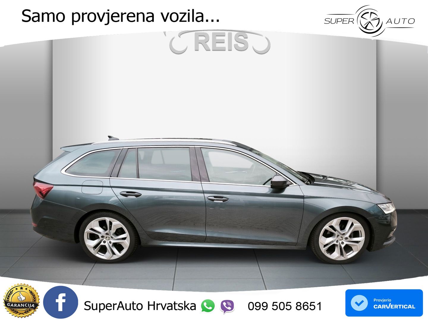 Škoda Octavia Combi 2.0 TDI (150 KS) DSG LED+GR SJED+ACC