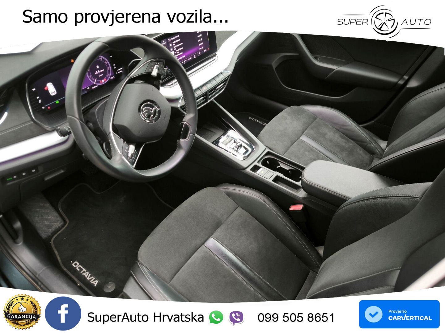 Škoda Octavia Combi 2.0 TDI (150 KS) DSG LED+GR SJED+ACC