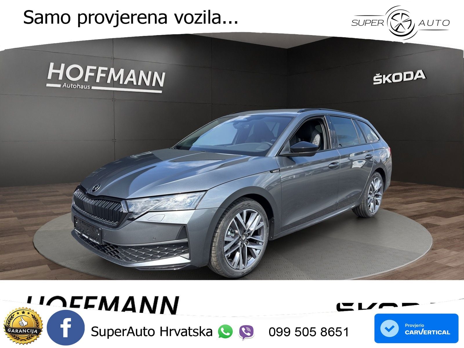 Škoda Octavia Combi 2.0 TDI (150 KS) DSG SportLine MATRIX+GR SJED+KAM
