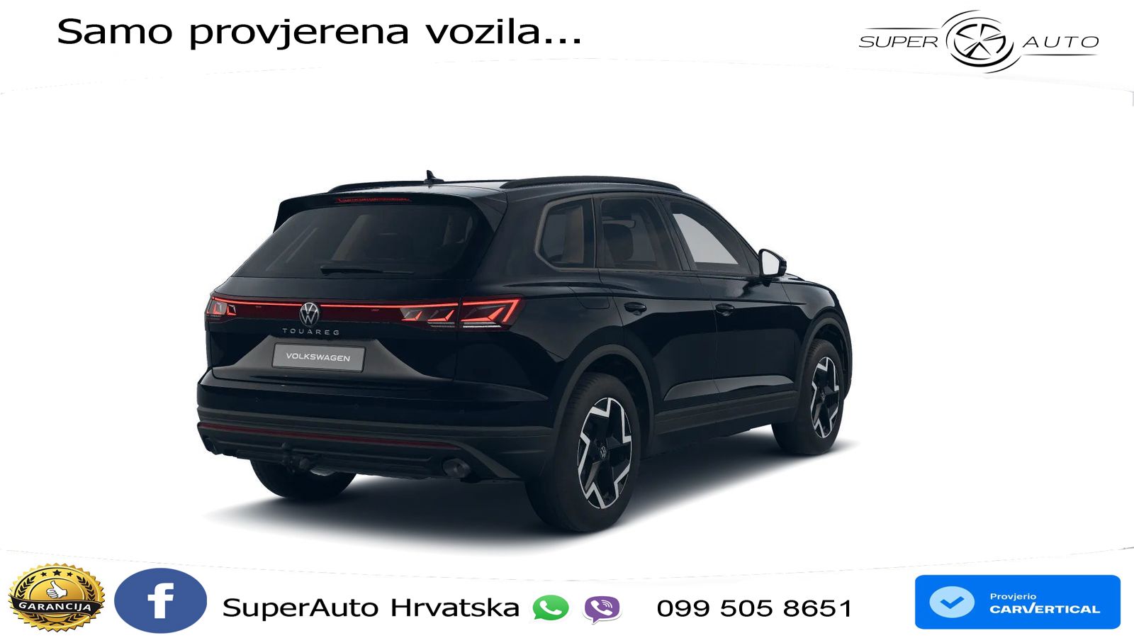 Volkswagen Touareg 3.0 V6 TDI (231 KS) 4MOTION Tiptronic ZRAČNI+ACC+GR SJED+KAM