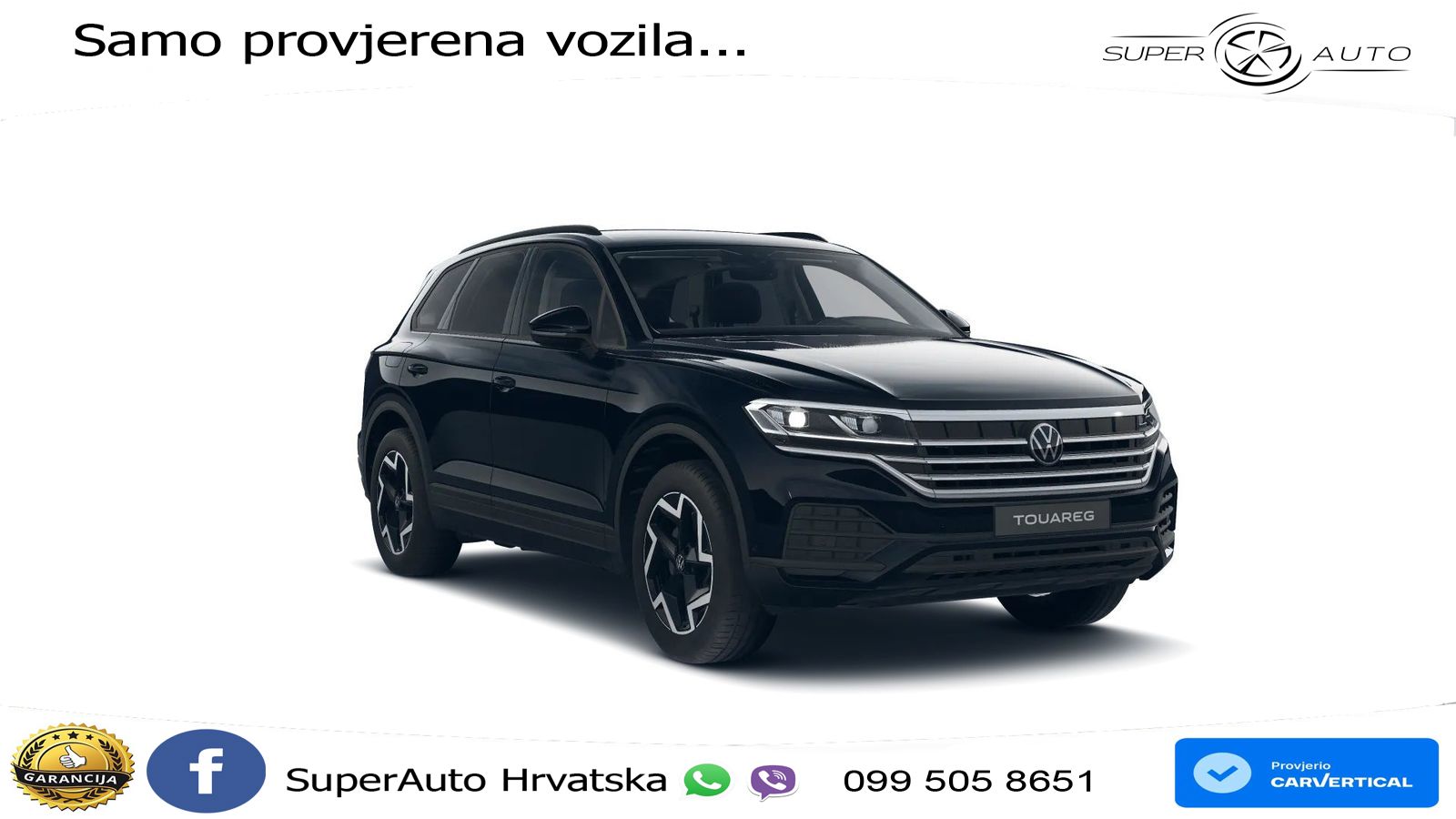 Volkswagen Touareg 3.0 V6 TDI (231 KS) 4MOTION Tiptronic ZRAČNI+ACC+GR SJED+KAM