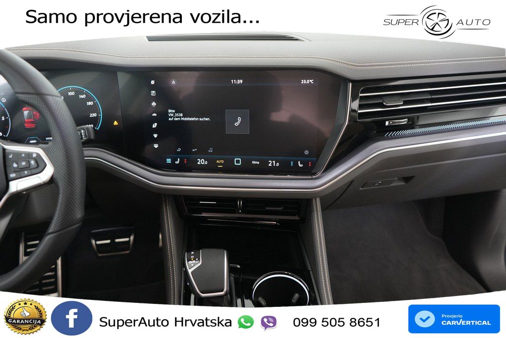 Volkswagen Touareg 3.0 V6 TDI (286 KS) 4MOTION Tiptronic ZRAČNI+ACC+GR SJED+KAM