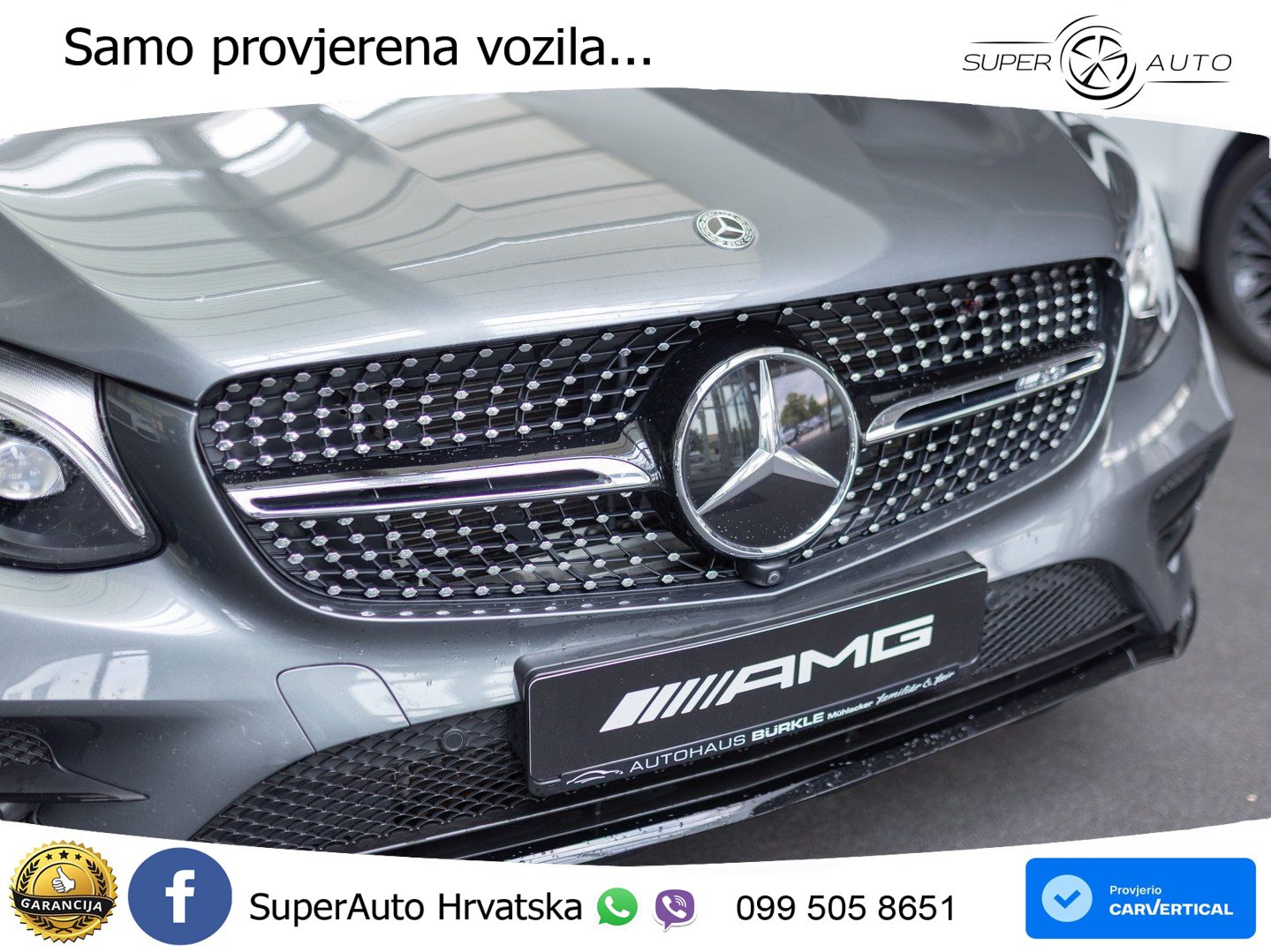 Mercedes GLC Coupe AMG 43 (367 KS) 4MATIC G-TRONIC ZRAČNI+ACC+GR SJED+KAM