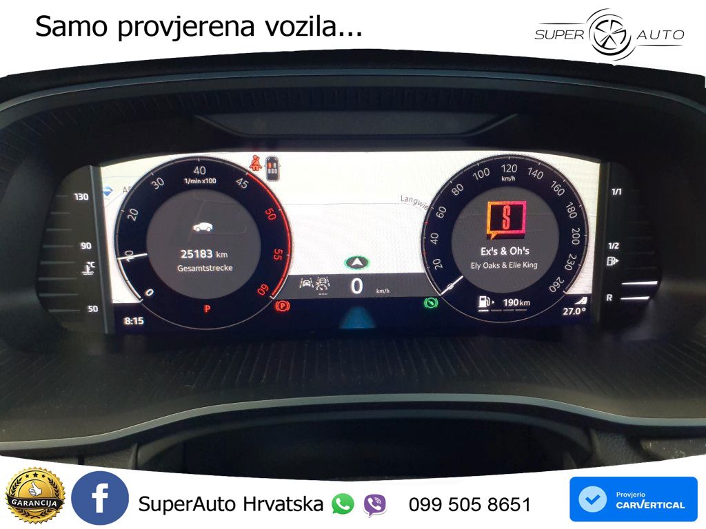 Škoda Octavia Combi 2.0 TDI (150 KS) DSG LED+GR SJED+ACC