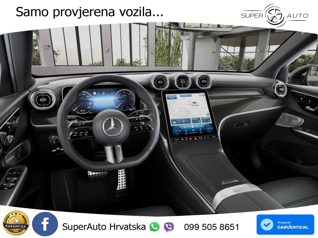 Mercedes GLC 450d (367 KS) 4MATIC 9G-TRONIC AMG ZRAČNI+ACC+GR SJED+360+PANO