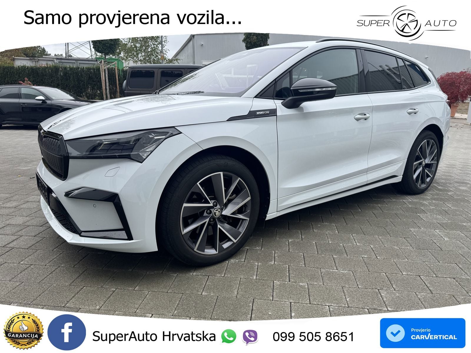 Škoda Enyaq iV 80x 82 kWh (265 KS) AWD SportLine
