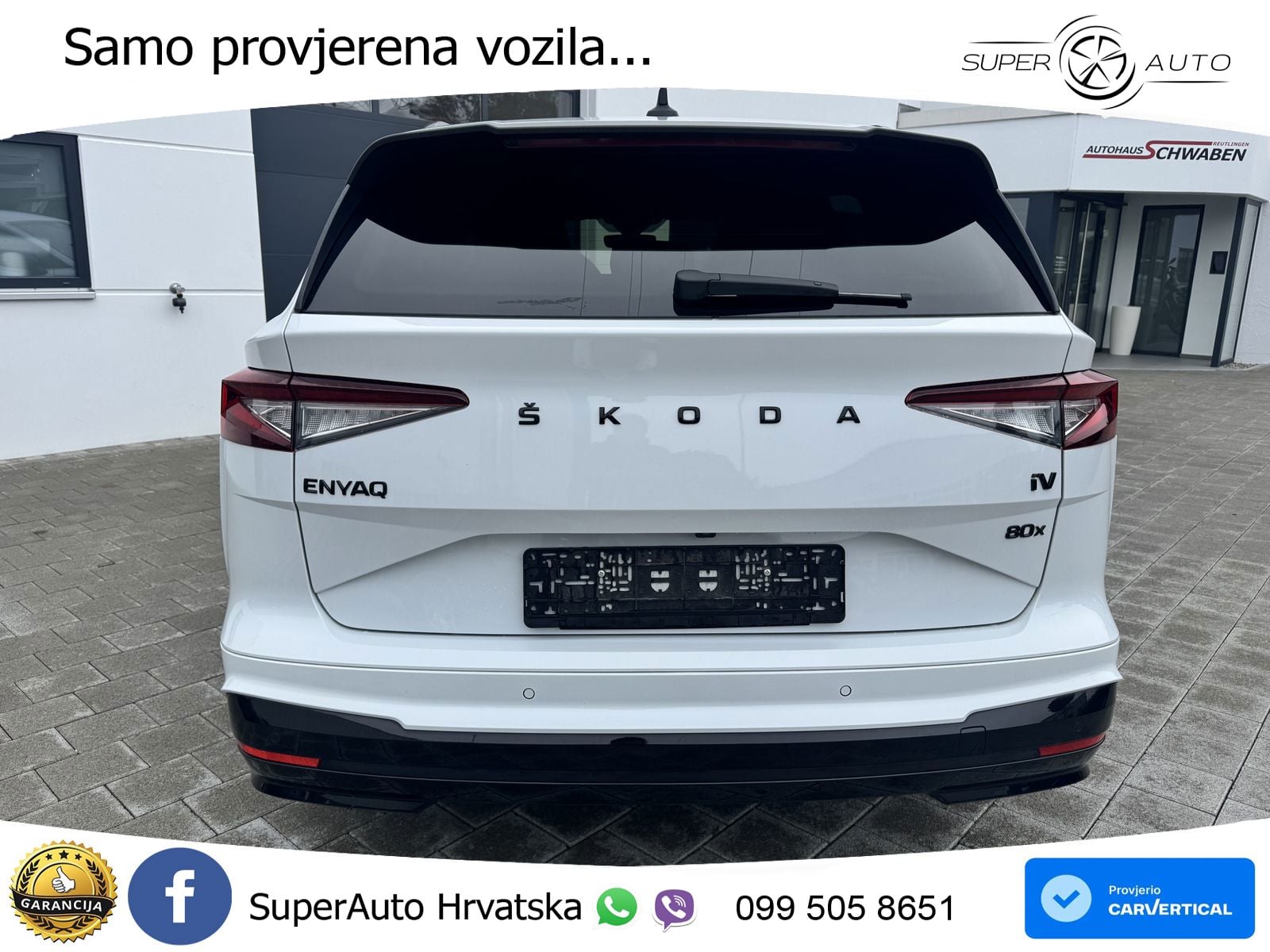 Škoda Enyaq iV 80x 82 kWh (265 KS) AWD SportLine