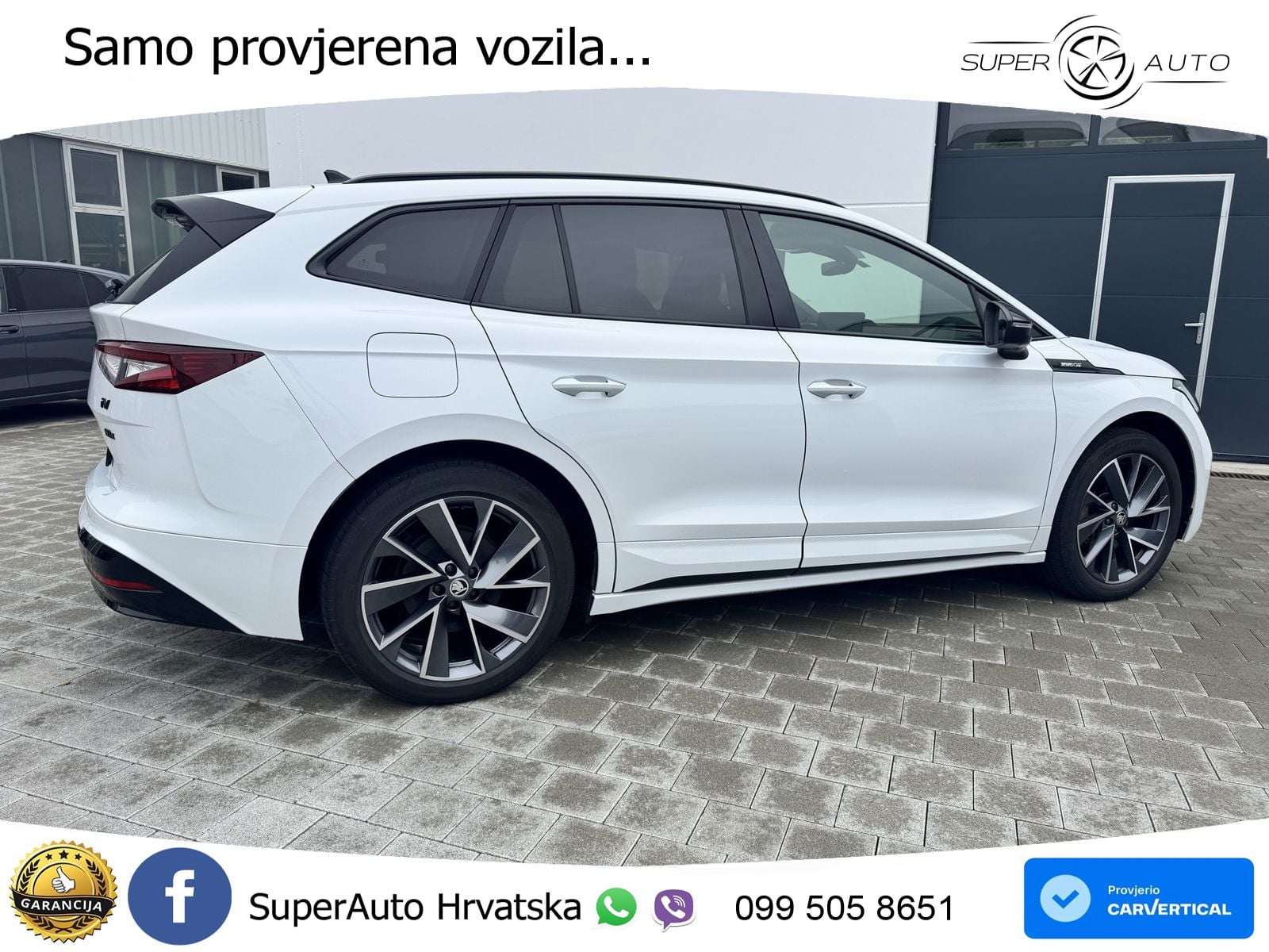 Škoda Enyaq iV 80x 82 kWh (265 KS) AWD SportLine