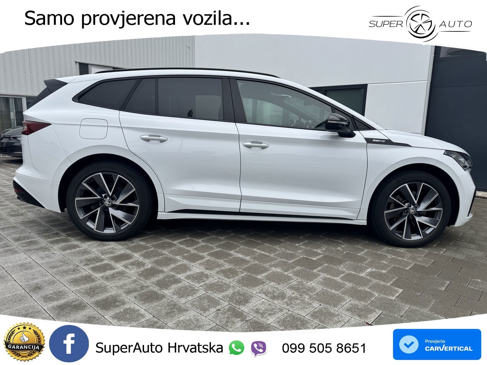 Škoda Enyaq iV 80x 82 kWh (265 KS) AWD SportLine