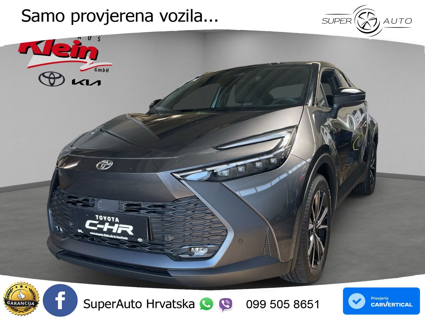 Toyota C-HR 1.8 (140 KS) Hybrid e-CVT Teamplayer LED+GR SJED+ACC