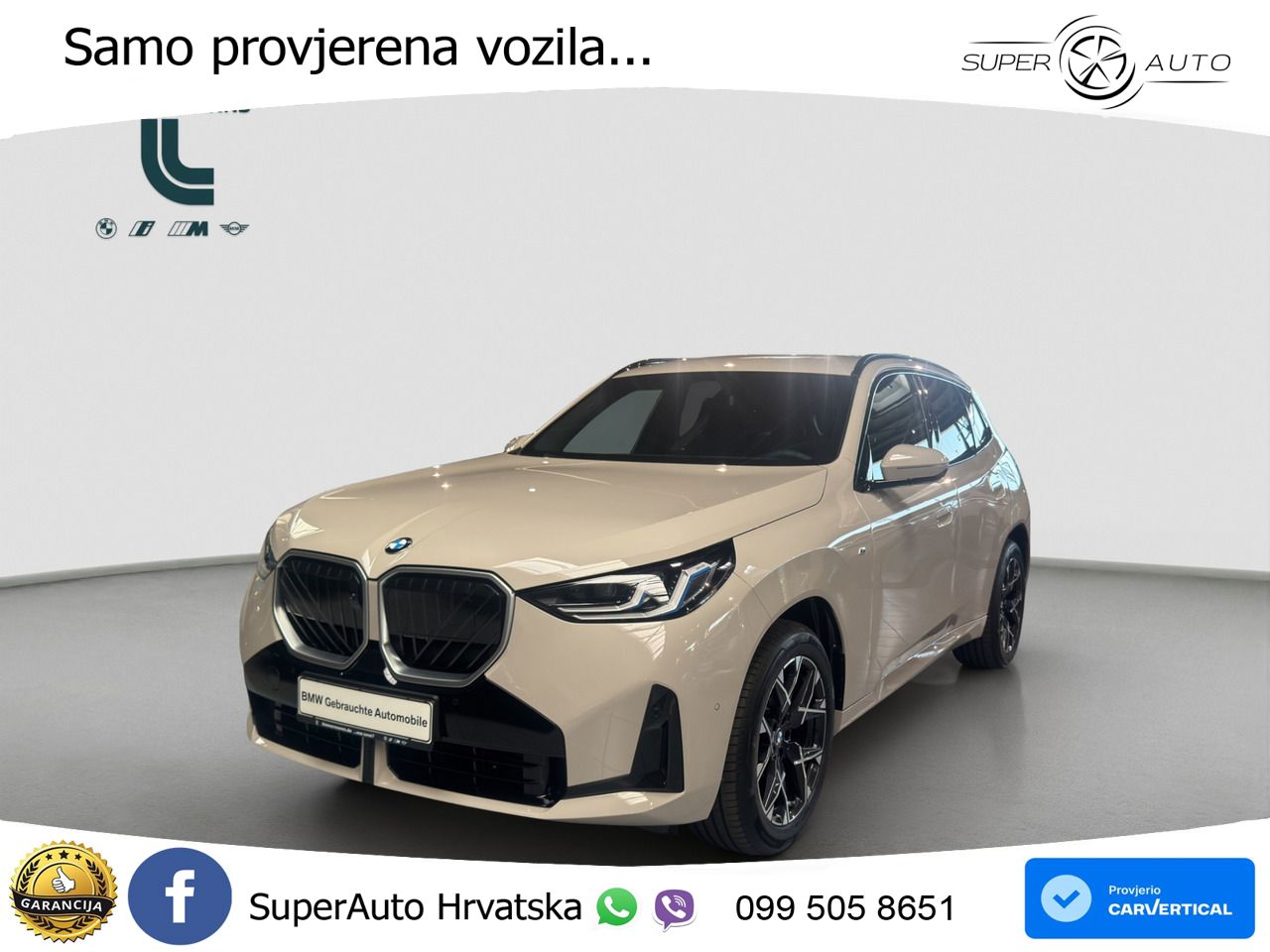 BMW X3 20d xDrive Steptronic M Sport LED+GR SJED+ACC