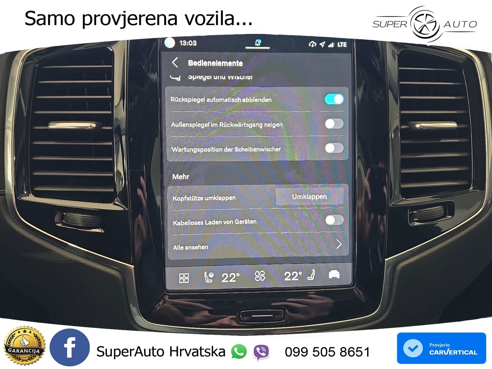Volvo XC90 2.0 B5 Diesel AWD Automatic ACC+HEAD+4xGR SJED+360+PANO