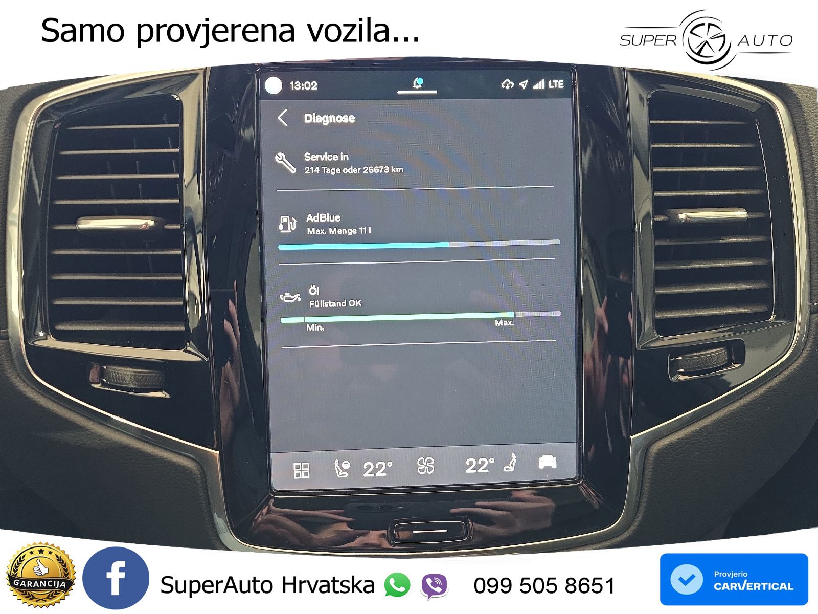 Volvo XC90 2.0 B5 Diesel AWD Automatic ACC+HEAD+4xGR SJED+360+PANO