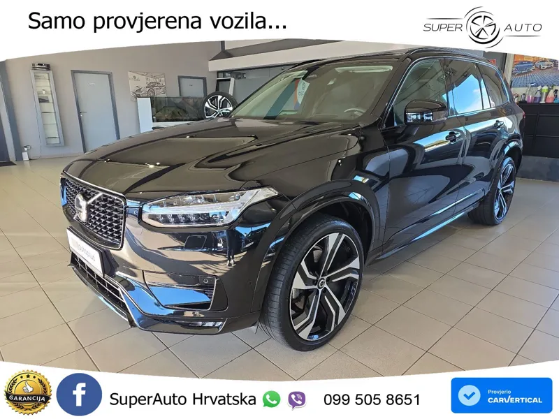 Volvo XC90 2.0 B5 Diesel AWD Automatic ACC+HEAD+4xGR SJED+360+PANO