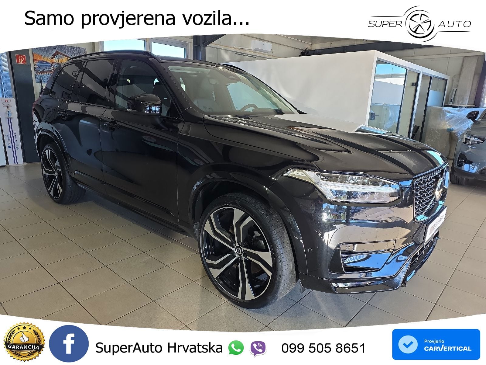 Volvo XC90 2.0 B5 Diesel AWD Automatic ACC+HEAD+4xGR SJED+360+PANO