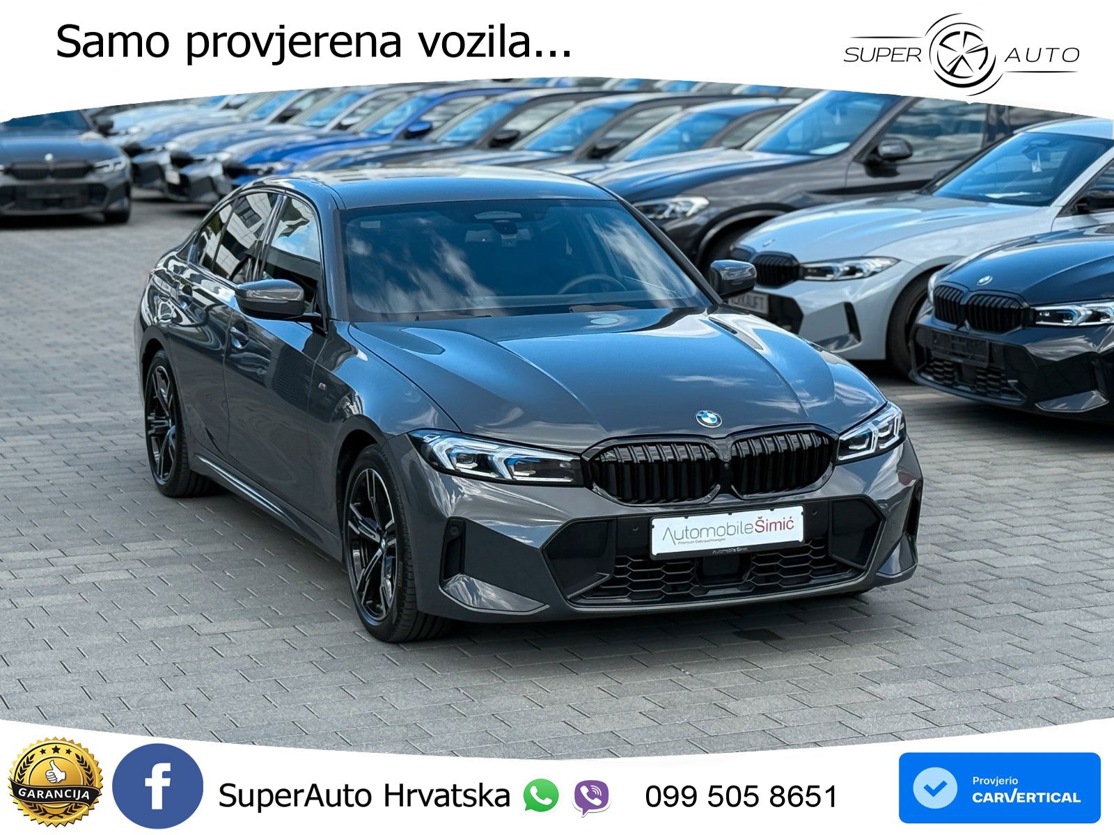 BMW 320d (190 KS) xDrive Steptronic M Sport LED+GR SJED+ACC