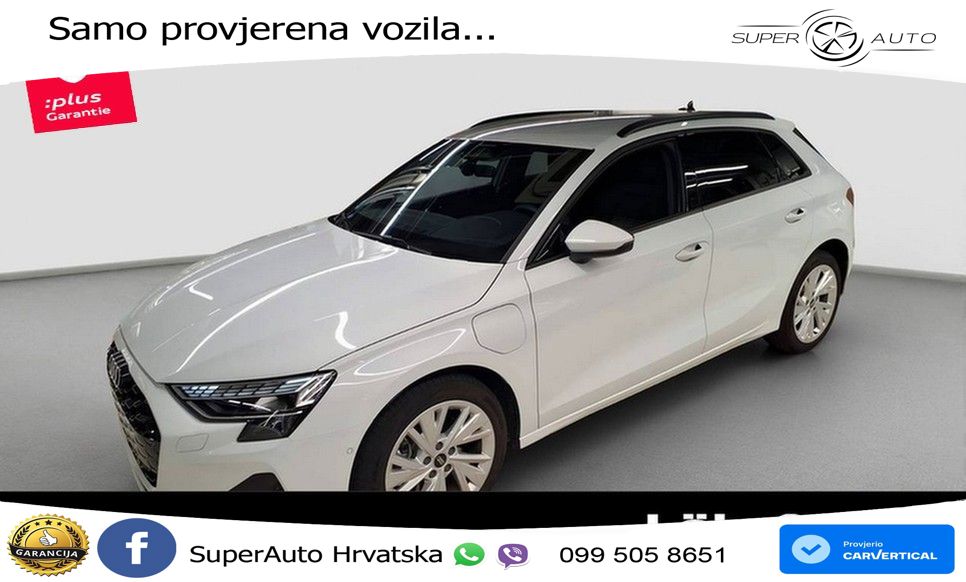 Audi A3 Sportback 40 TFSI e (204 KS) Plug-in Hybrid S tronic advanced LED+GR SJED+ACC