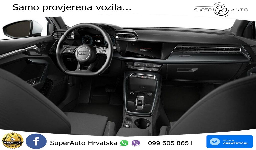 Audi A3 Sportback 40 TFSI e (204 KS) Plug-in Hybrid S tronic advanced LED+GR SJED+ACC