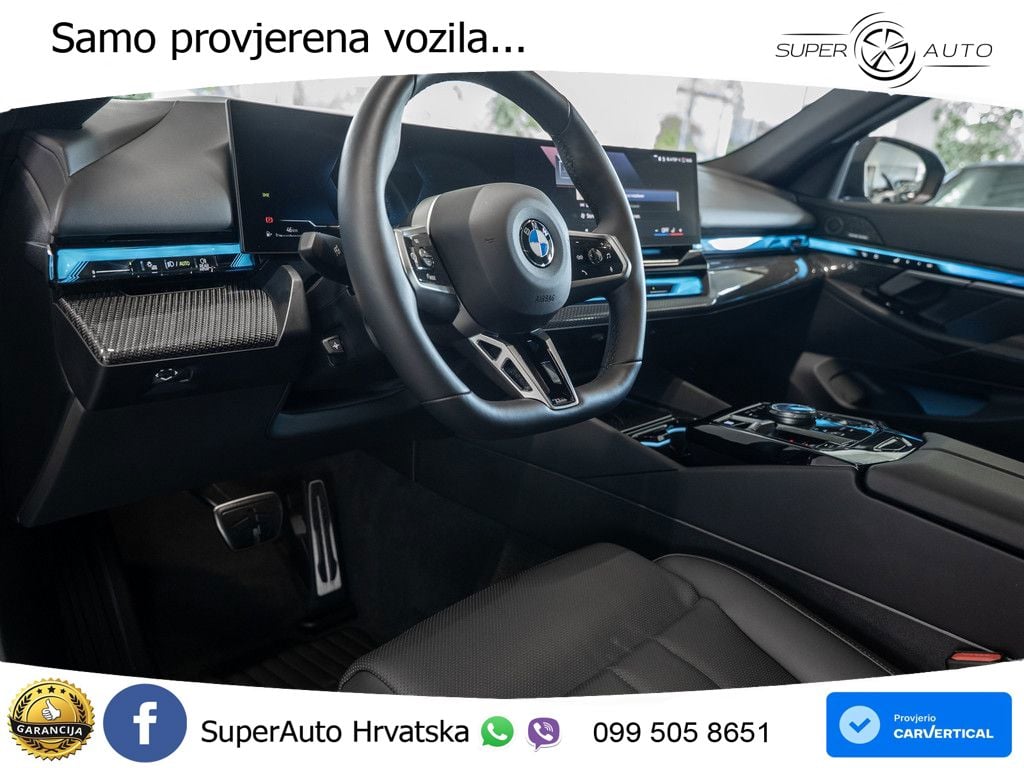 BMW 520i (208 KS) Steptronic M Sport ACC+HEAD+4xGR SJED+360+PANO