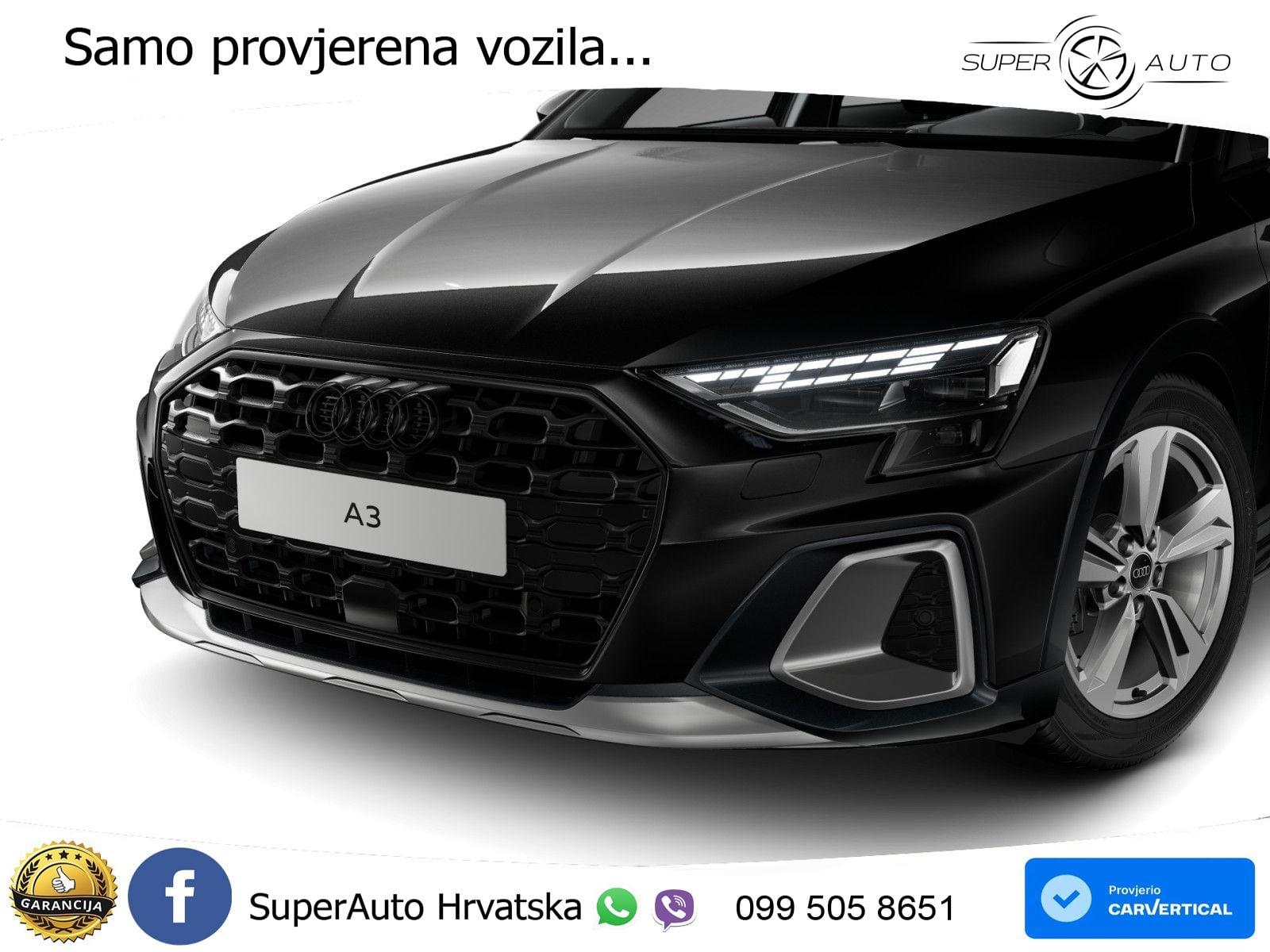 Audi A3 allstreet 35 TFSI (150 KS) LED+GR SJED+ACC