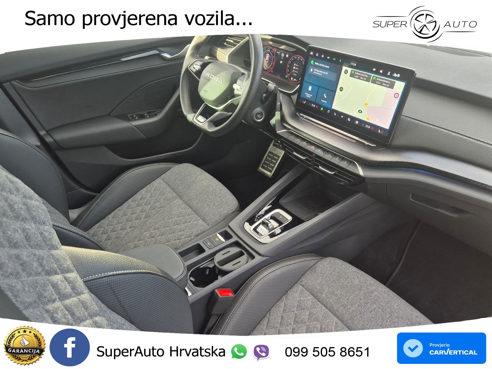 Škoda Octavia Combi 1.5 TSI (150 KS) DSG SportLine LED+GR SJED+ACC