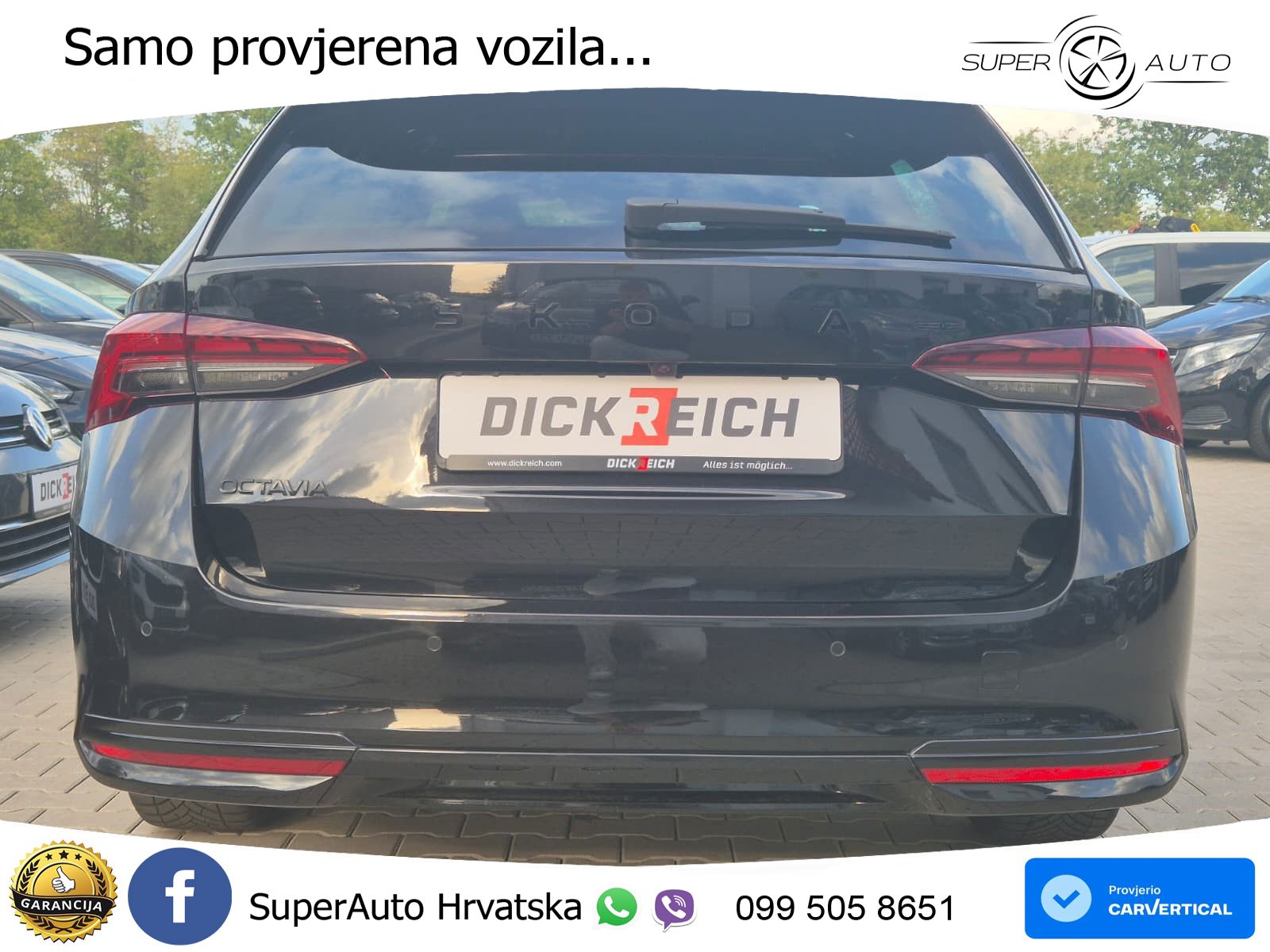 Škoda Octavia Combi 1.5 TSI (150 KS) DSG SportLine LED+GR SJED+ACC