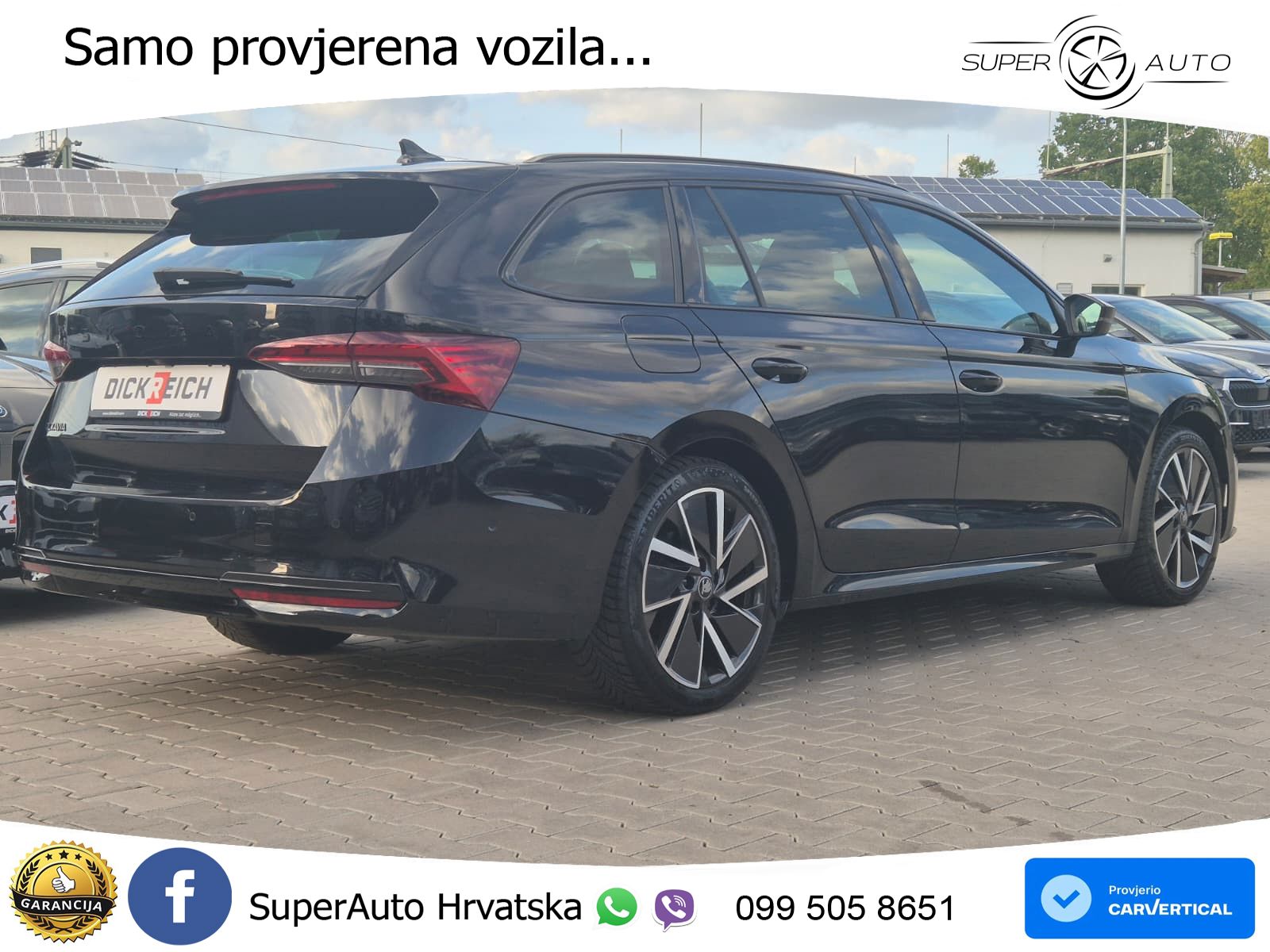 Škoda Octavia Combi 1.5 TSI (150 KS) DSG SportLine LED+GR SJED+ACC