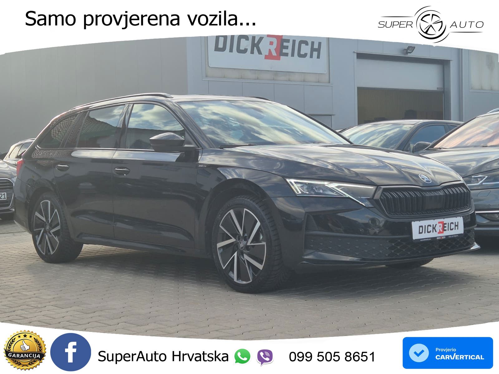 Škoda Octavia Combi 1.5 TSI (150 KS) DSG SportLine LED+GR SJED+ACC