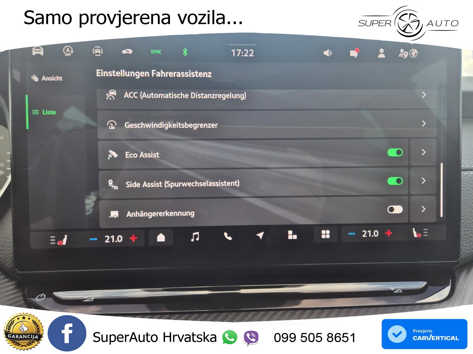 Škoda Octavia Combi 1.5 TSI (150 KS) DSG SportLine LED+GR SJED+ACC