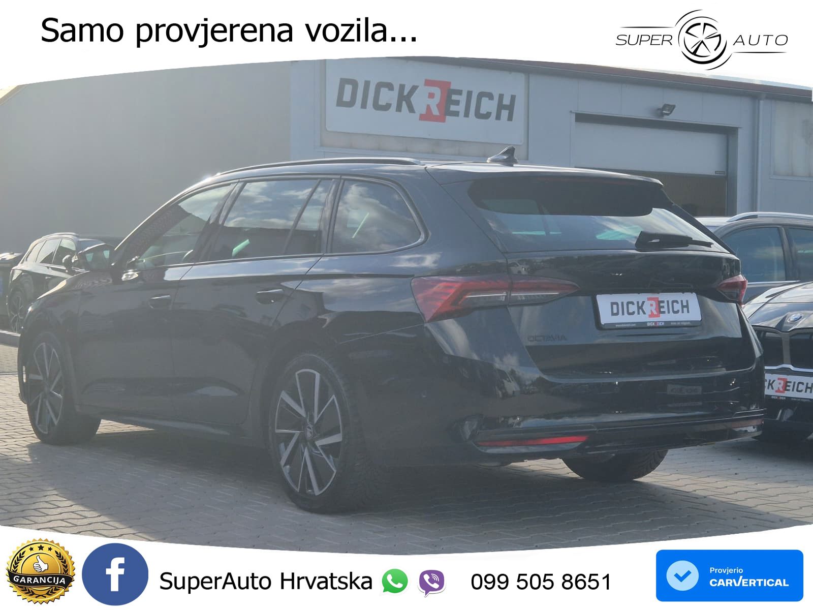 Škoda Octavia Combi 1.5 TSI (150 KS) DSG SportLine LED+GR SJED+ACC