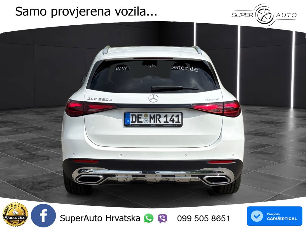 Mercedes GLC 220d (197 KS) 4MATIC 9G-TRONIC Avantgarde LED+GR SJED+ACC