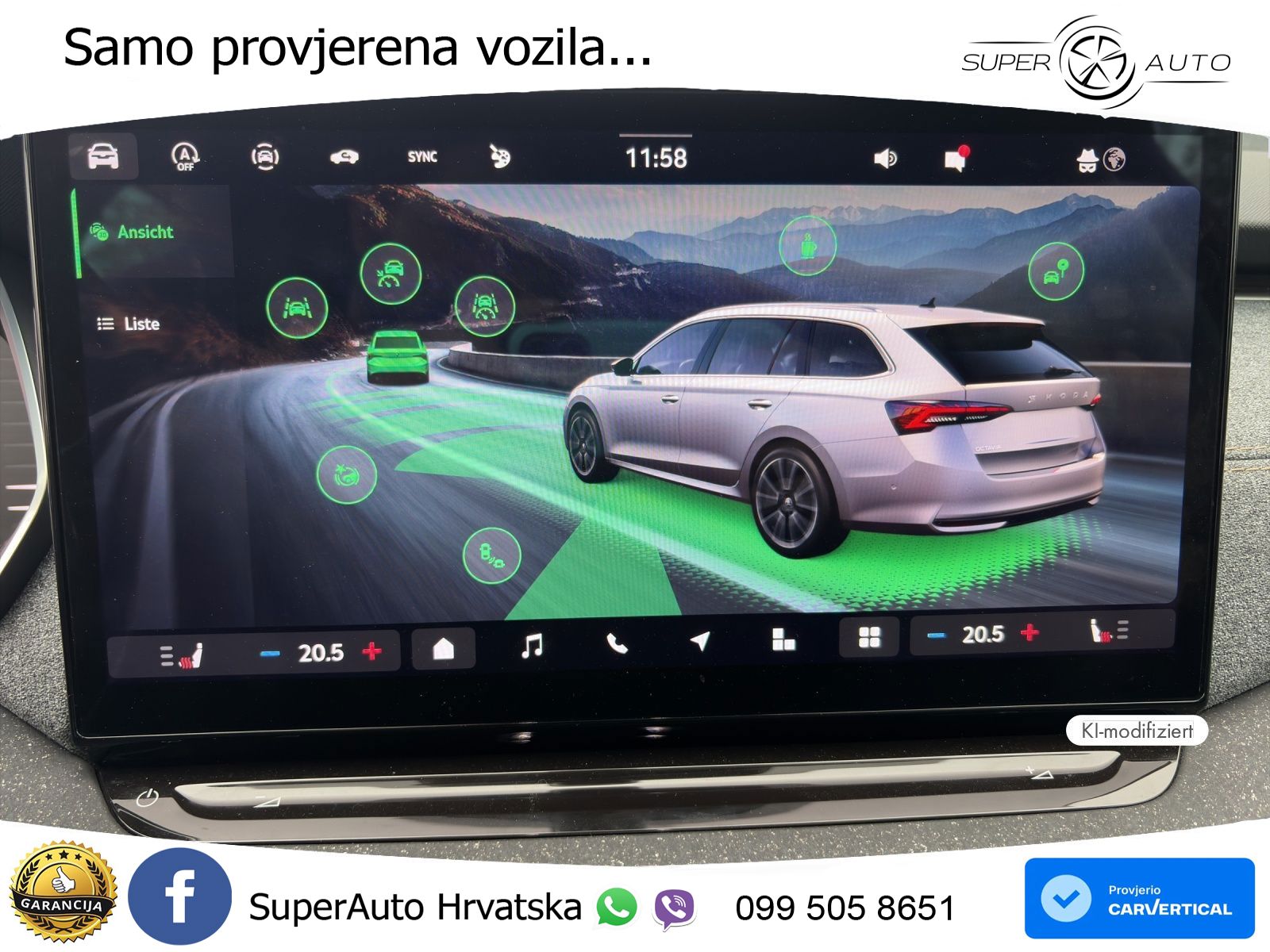 Škoda Octavia Combi 1.5 TSI (150 KS) DSG Selection LED+GR SJED+ACC
