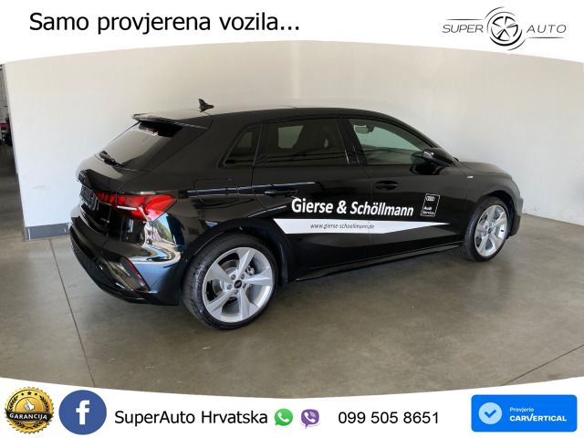 Audi A3 Sportback 40 TFSI (204 KS) quattro S tronic S line LED+GR SJED+ACC