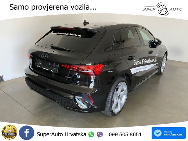 Audi A3 Sportback 40 TFSI (204 KS) quattro S tronic S line LED+GR SJED+ACC
