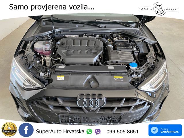 Audi A3 Sportback 40 TFSI (204 KS) quattro S tronic S line LED+GR SJED+ACC