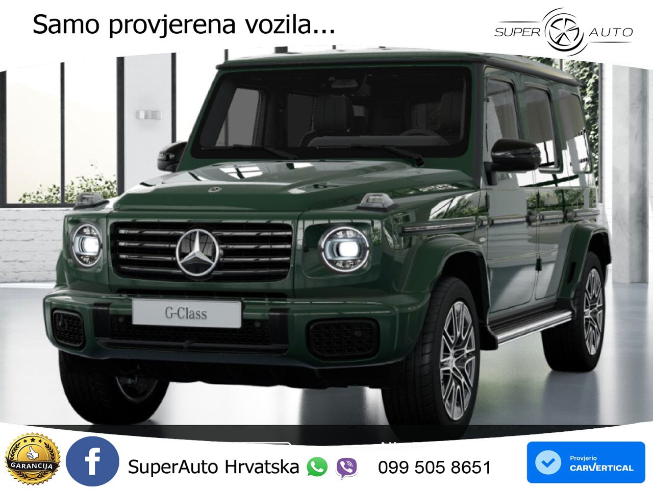 Mercedes G 580 EQ Long 116 kWh (587 KS) 4MATIC Superior LED+ACC