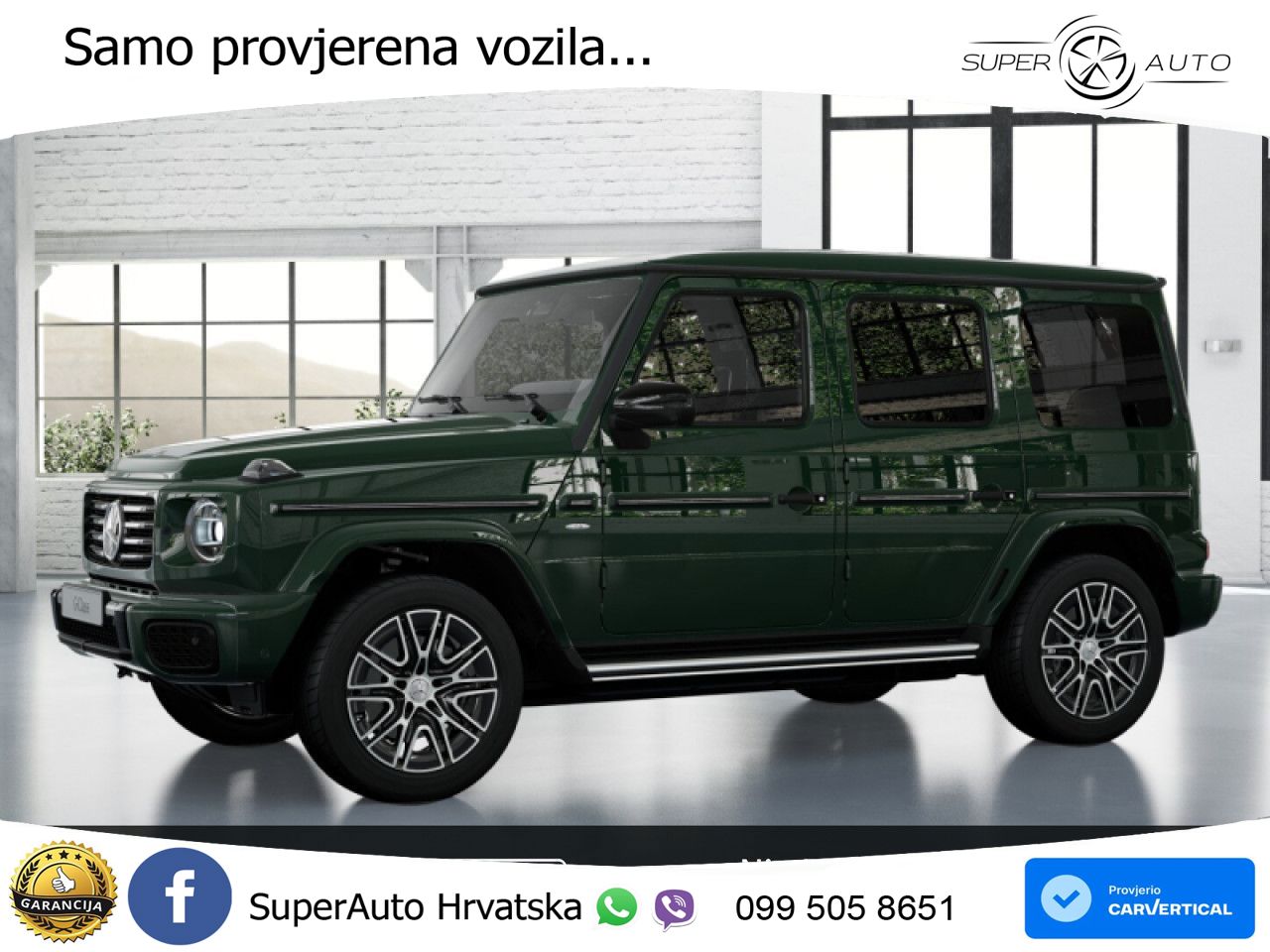 Mercedes G 580 EQ Long 116 kWh (587 KS) 4MATIC Superior LED+ACC