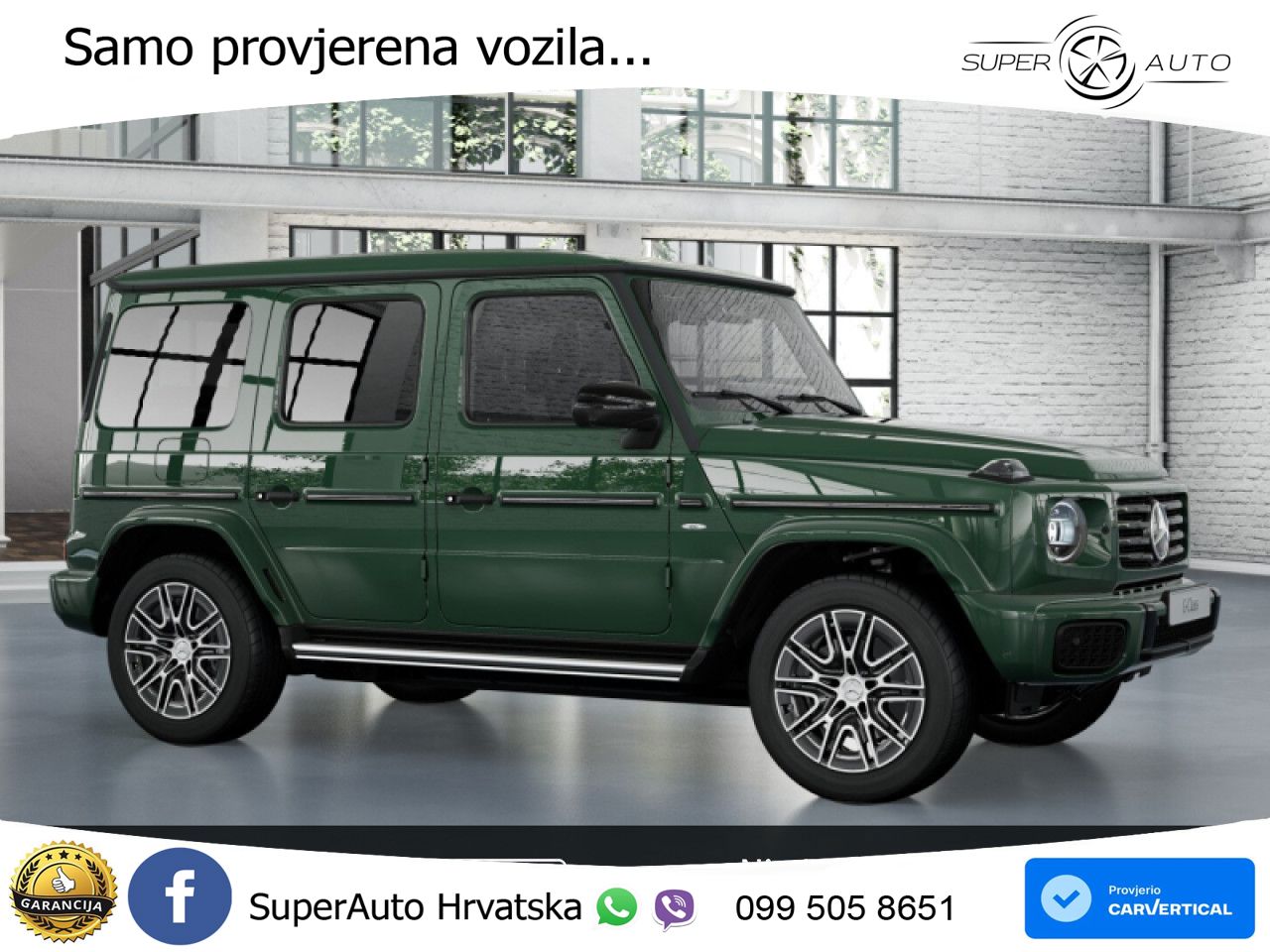 Mercedes G 580 EQ Long 116 kWh (587 KS) 4MATIC Superior LED+ACC