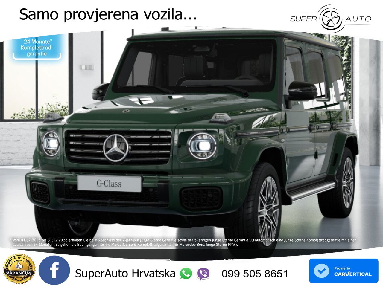 Mercedes G 580 EQ Long 116 kWh (587 KS) 4MATIC Superior LED+ACC