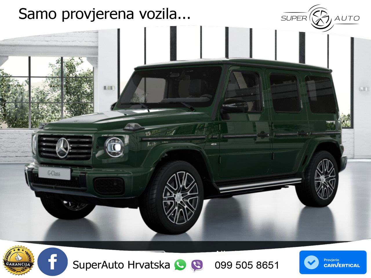 Mercedes G 580 EQ Long 116 kWh (587 KS) 4MATIC Superior LED+ACC