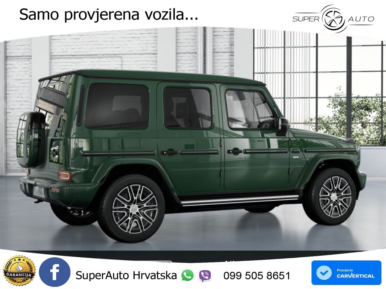 Mercedes G 580 EQ Long 116 kWh (587 KS) 4MATIC Superior LED+ACC