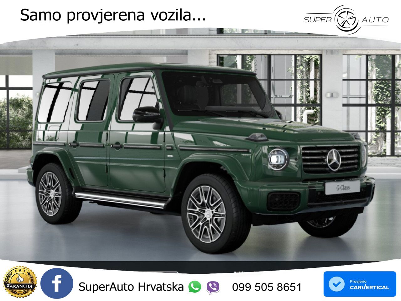 Mercedes G 580 EQ Long 116 kWh (587 KS) 4MATIC Superior LED+ACC