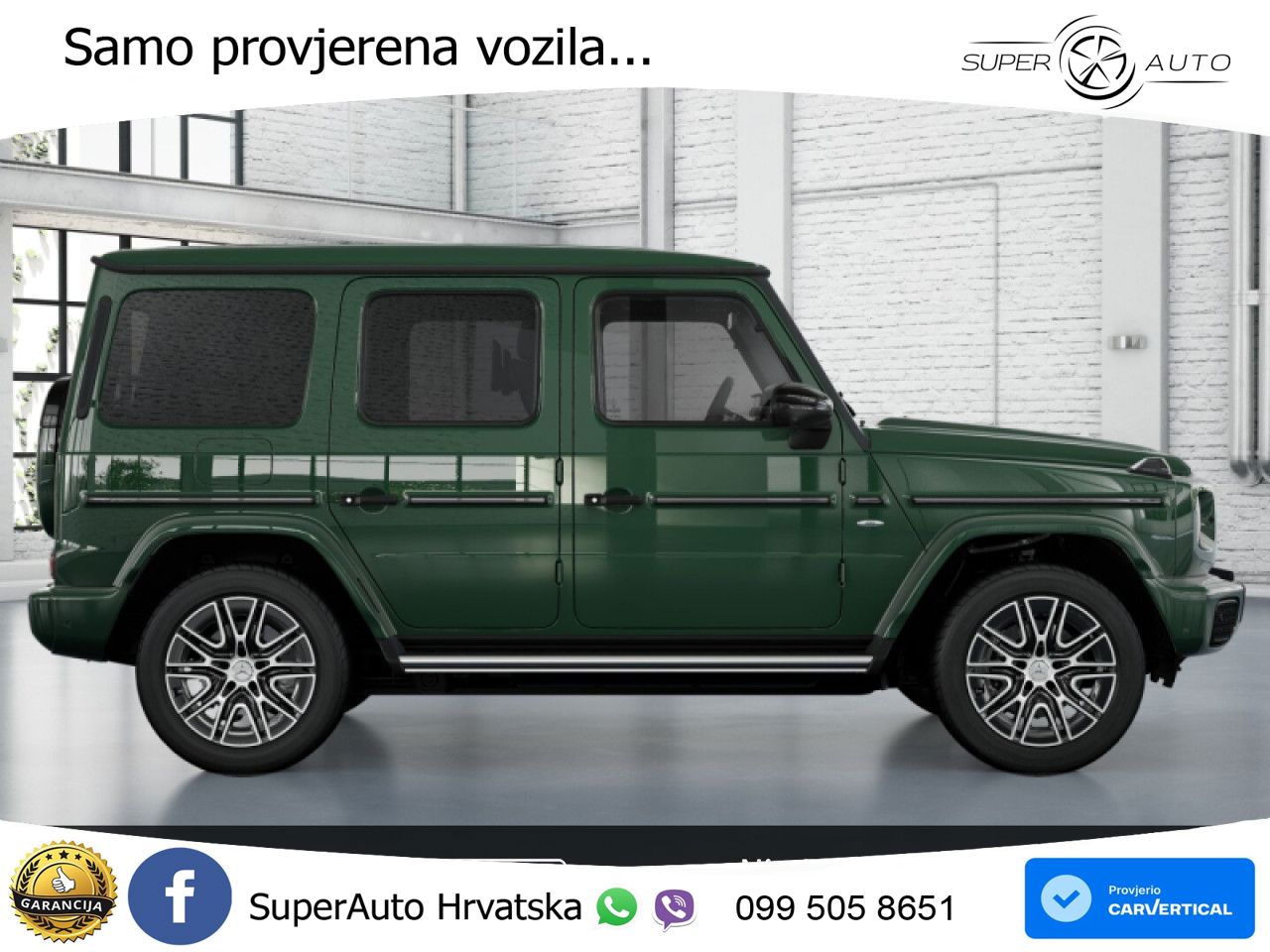 Mercedes G 580 EQ Long 116 kWh (587 KS) 4MATIC Superior LED+ACC
