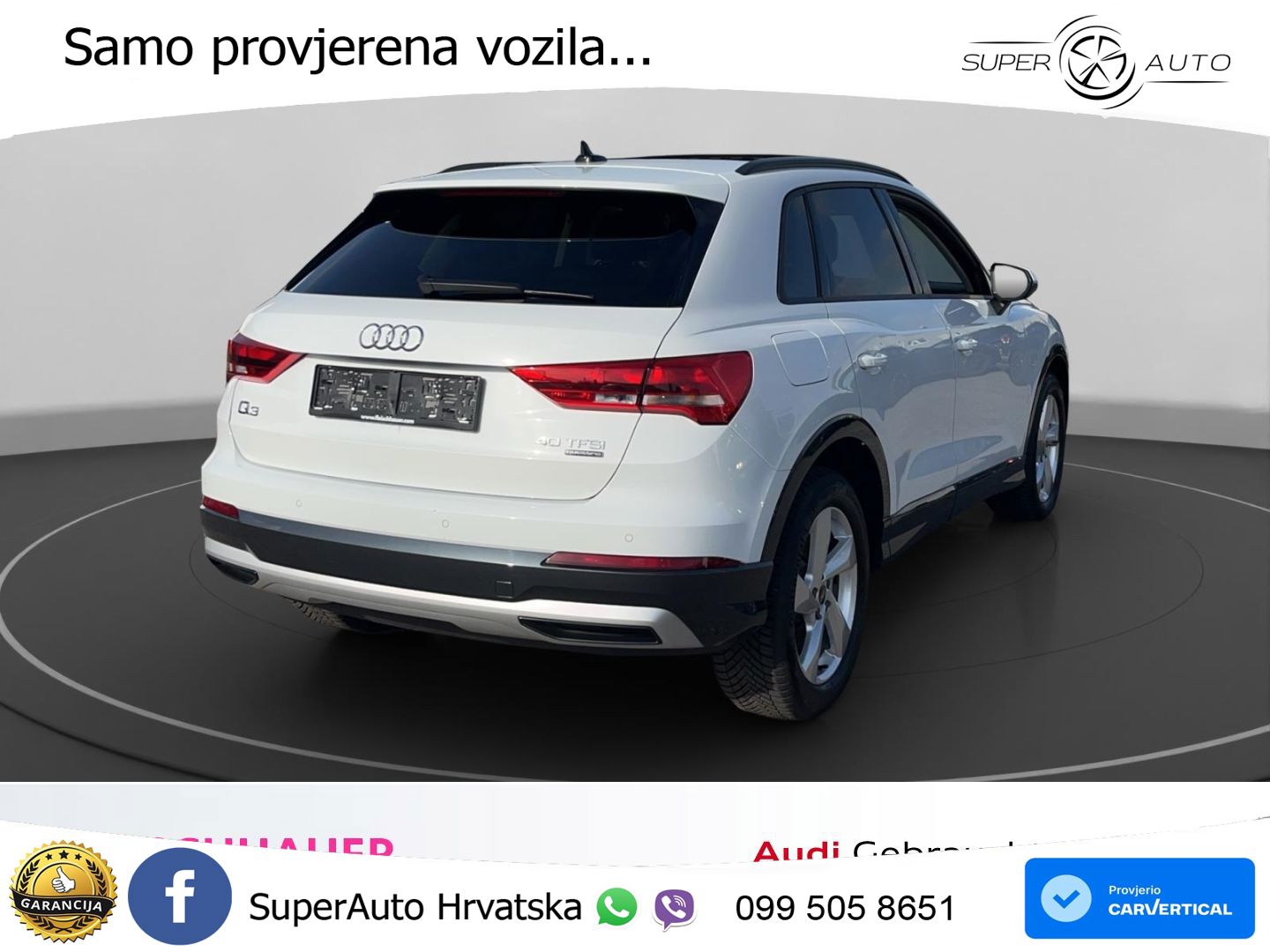 Audi Q3 40 TFSI (190 KS) quattro S tronic advanced