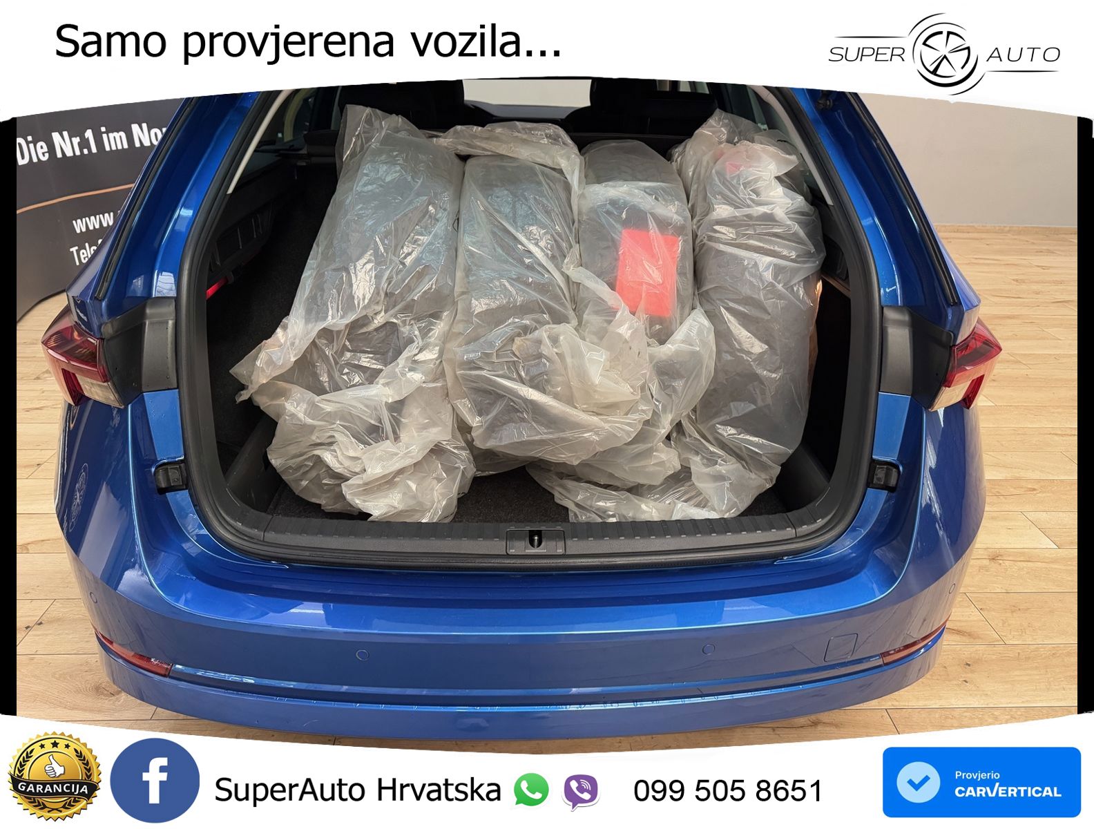Škoda Octavia Combi 2.0 TDI (150 KS) DSG LED+GR SJED+ACC