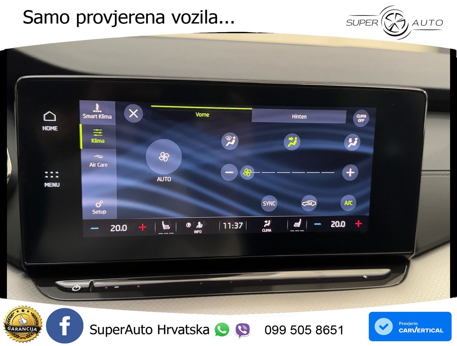 Škoda Octavia Combi 2.0 TDI (150 KS) DSG LED+GR SJED+ACC