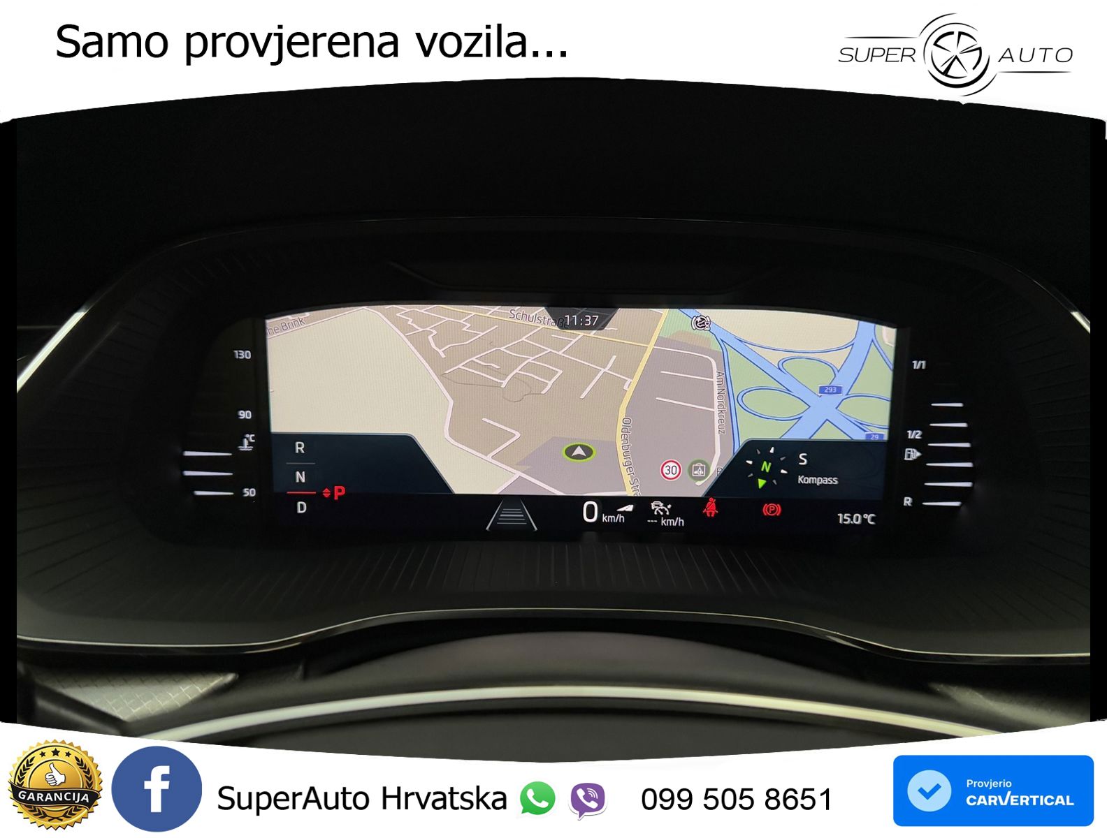 Škoda Octavia Combi 2.0 TDI (150 KS) DSG LED+GR SJED+ACC