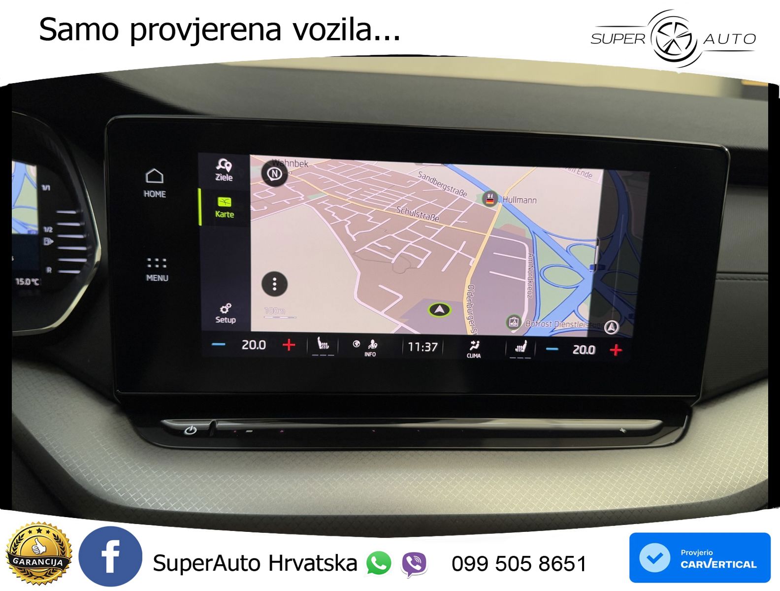 Škoda Octavia Combi 2.0 TDI (150 KS) DSG LED+GR SJED+ACC